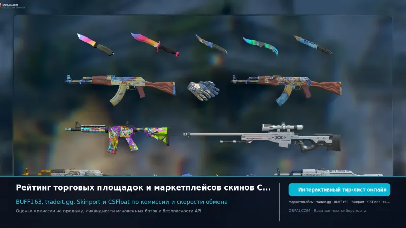 Рейтинг площадок торговли CS2 2026