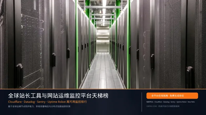 全球站长工具与网站运维监控平台排行榜