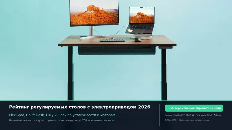 Рейтинг стоячих столов