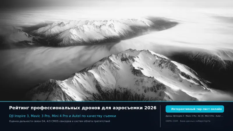 Рейтинг камерных дронов