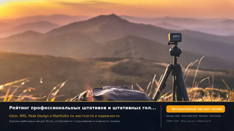 Рейтинг штативов