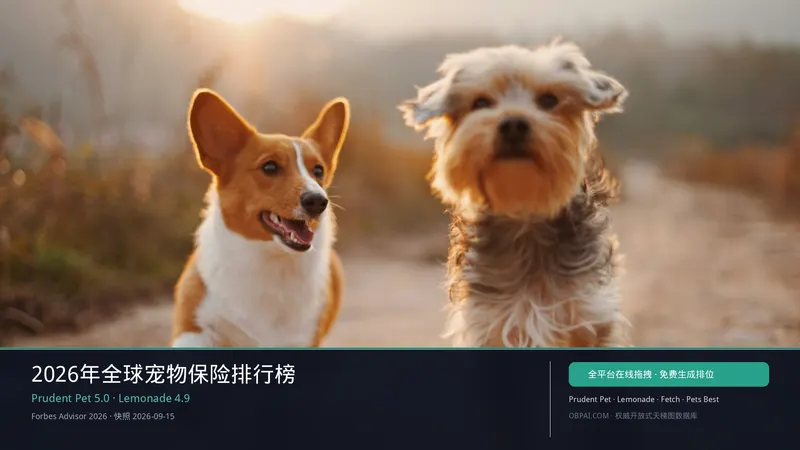 2026全球宠物保险天梯榜