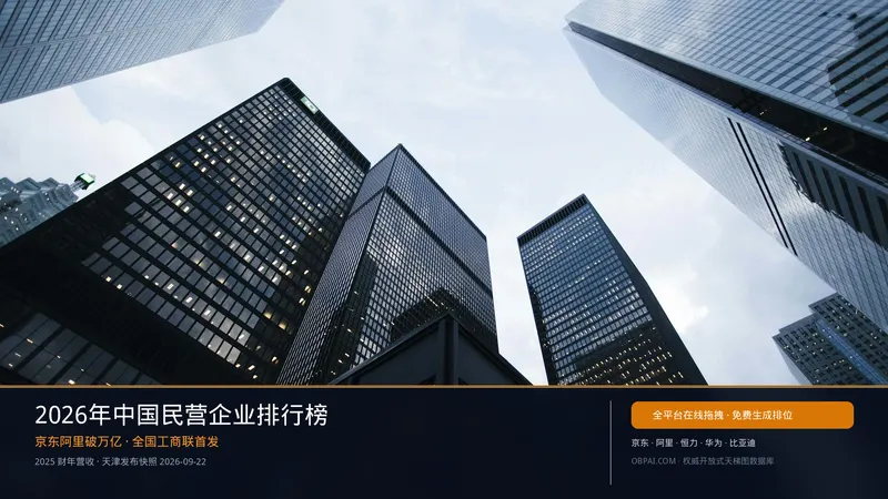 2026中国民营企业天梯榜