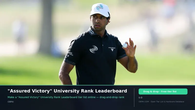 "Assured Victory" University Rank Leaderboard